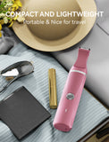 Unibono Bikini Trimmer for Women,3-in-1 Rechargeable Pubic Hair Trimmer for Women,Waterproof Electric Trimmer for Face,Leg and Underarm in USB-C Charging